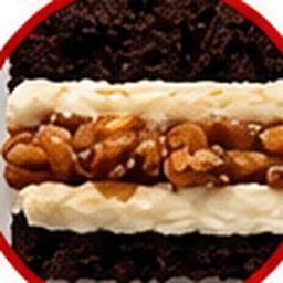 «Snikers» qatlamli bento tort kesimi